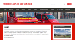 Desktop Screenshot of feuerwehr-seifersdorf.de