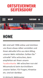 Mobile Screenshot of feuerwehr-seifersdorf.de
